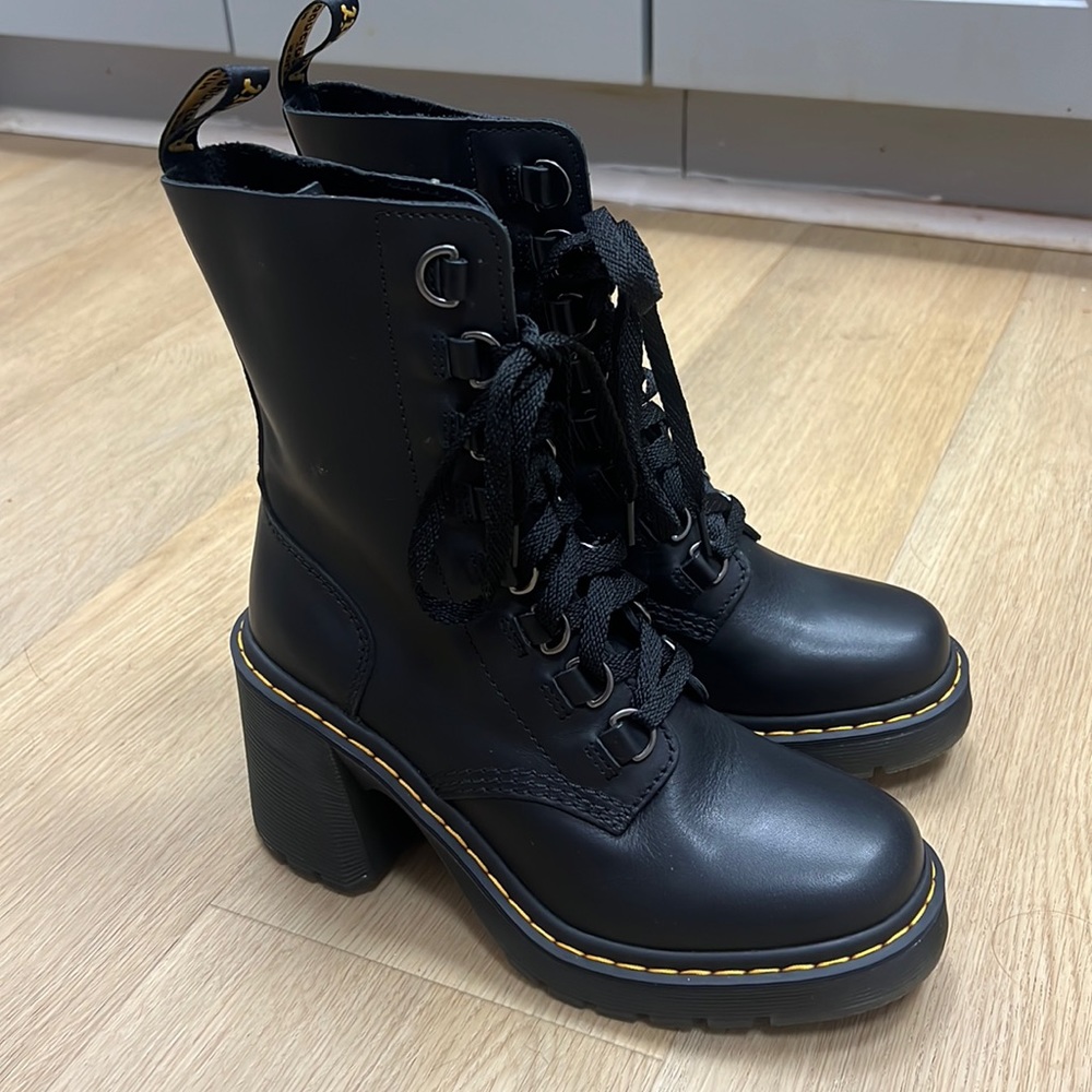 Dr. Marten Chesney Heeled Boot